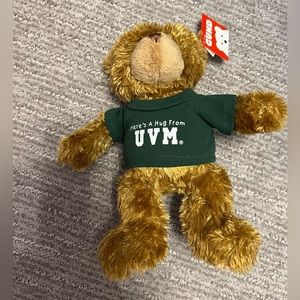 University of Vermont, Gund Teddy Bear, new with tag